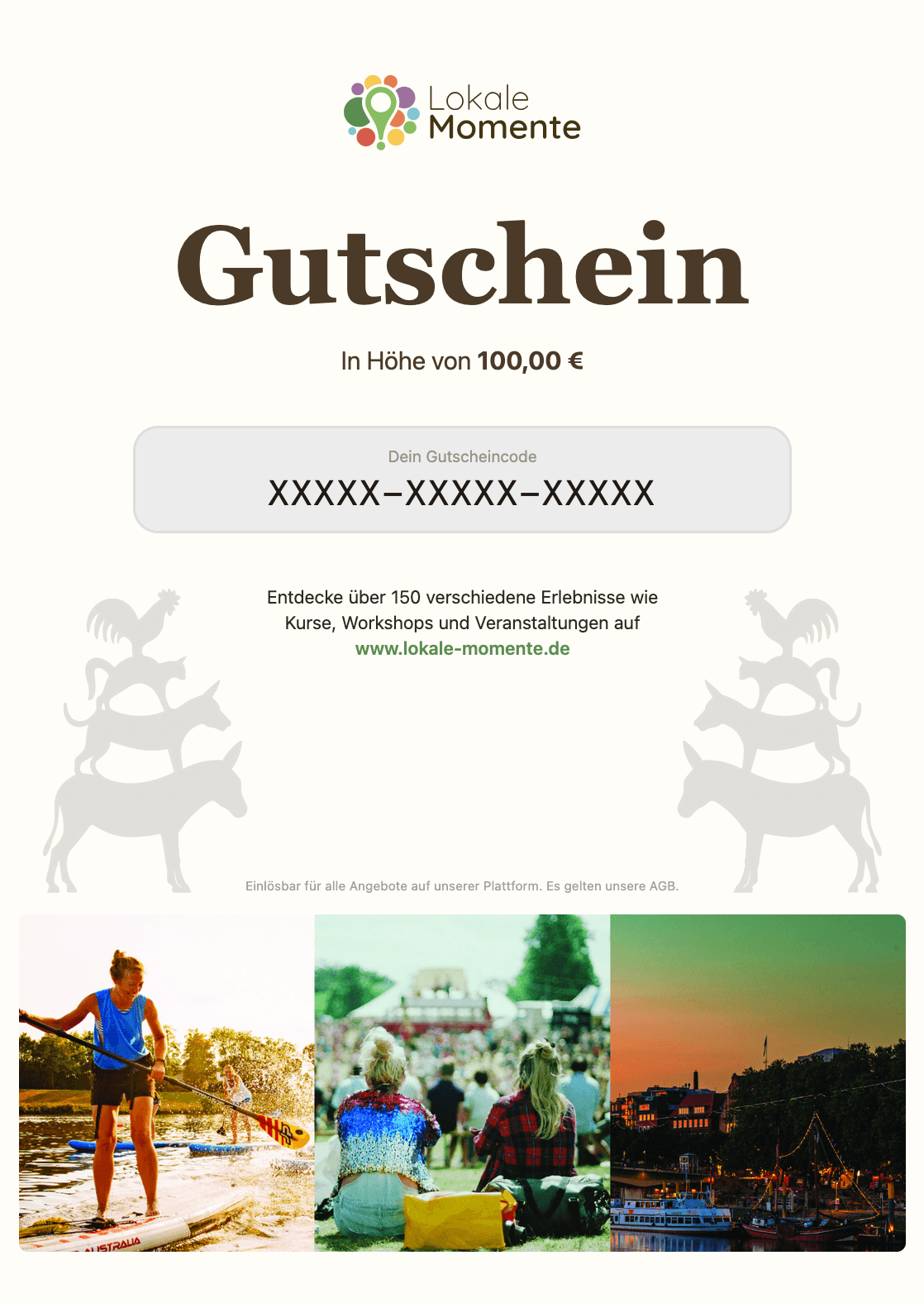Gutschein-Vorschau Standard