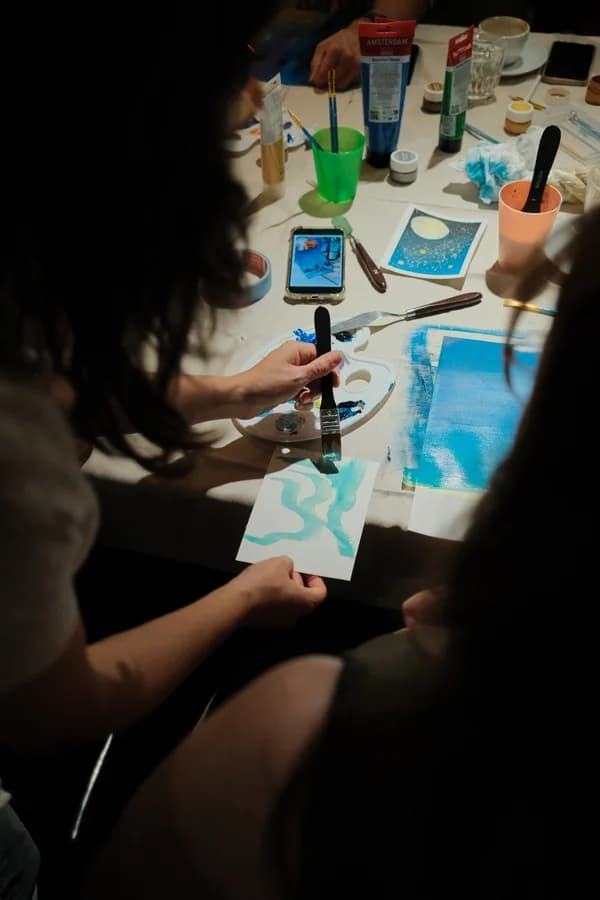Art Workshop mit Semy im Moxy Hotel in Bremen (Thumbnail 8)