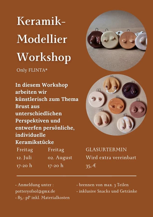 Keramik-Modellier Workshop (Titelbild)