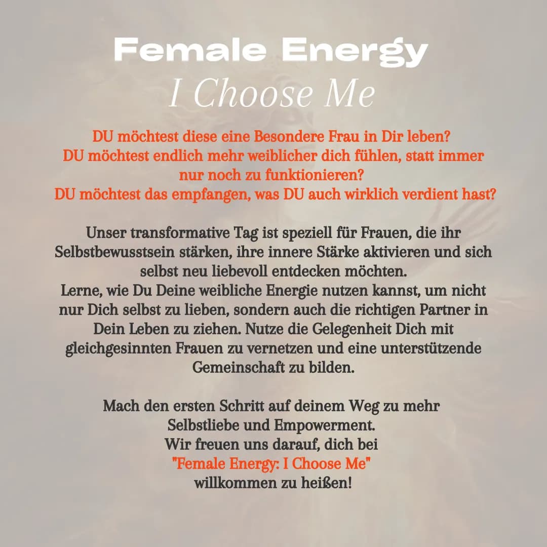Female Energy "I Choose Me" (Thumbnail 1)