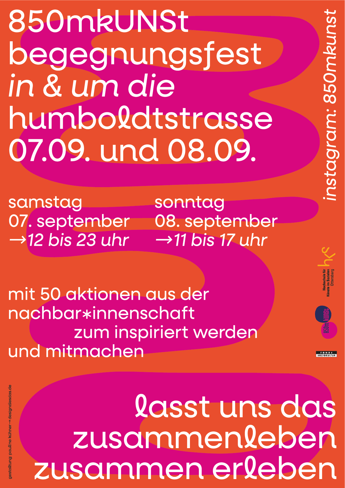 850mkUnst Begegnungsfest in Bremen | Kunst, Kultur & Gemeinschaft | 7. und 8. September 2024