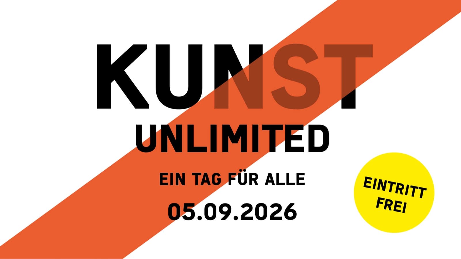 KUNST UNLIMITED 2026 - Freier Eintritt in der Kunsthalle Bremen
