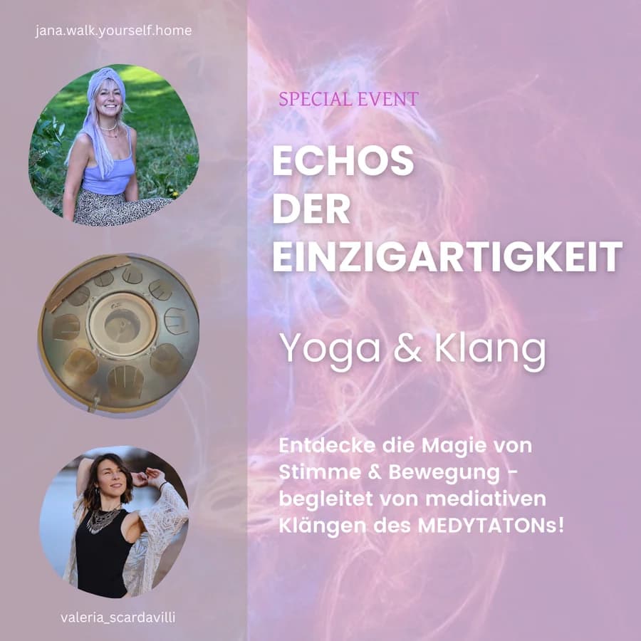 Echos der Einzigartigkeit "Yoga - Klang & Stimme" (Titelbild)