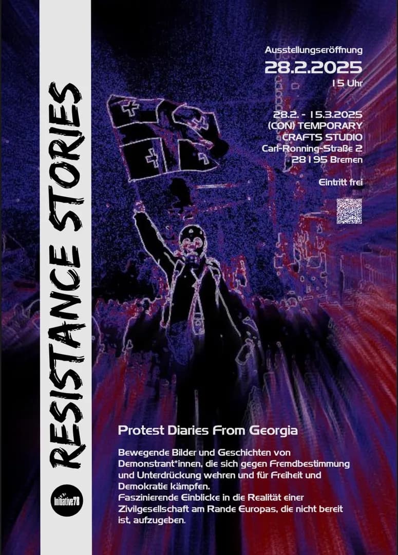 Resistance Stories - Protest Diaries from Georgia (Titelbild)