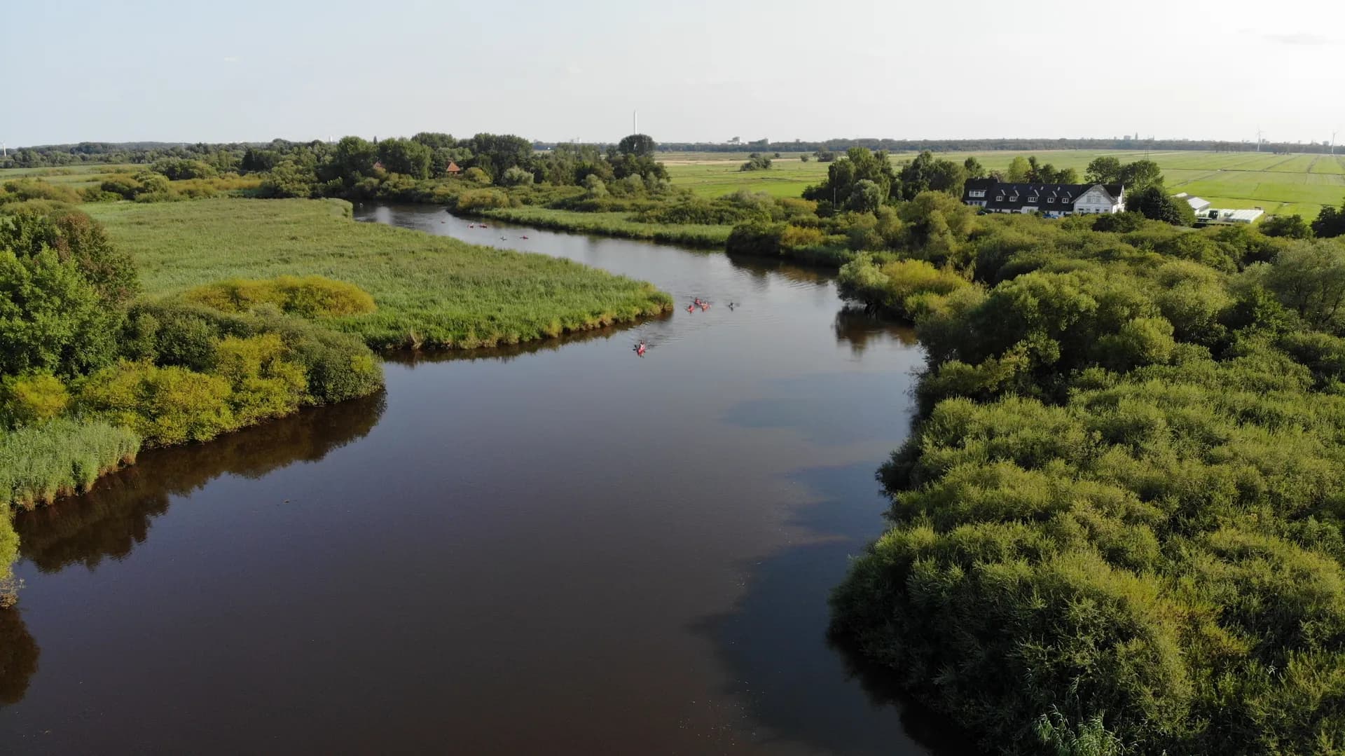 SUP Paddleboard Verleih auf der Wümme (Thumbnail 1)