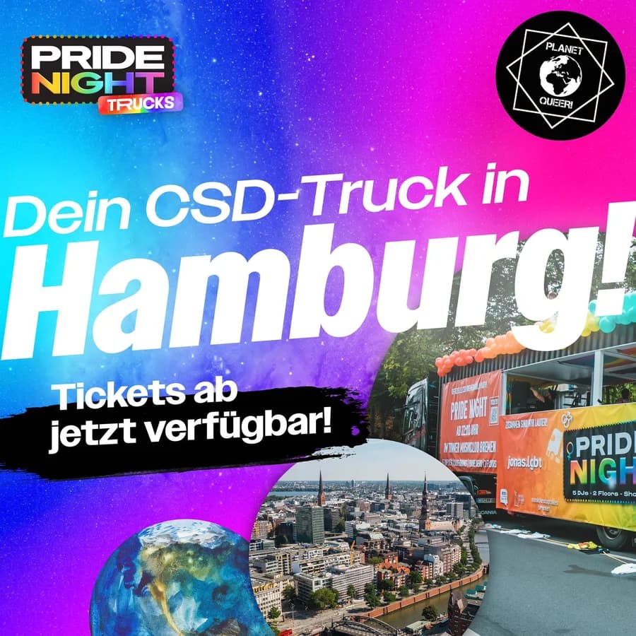 CSD HAMBURG PRIDE NIGHT TRUCK (Titelbild)
