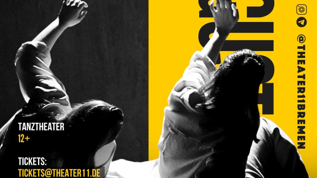"Spiegelbild" #theater11bremen Tanztheater ab 12+ am 23. August 2025 um 18 Uhr