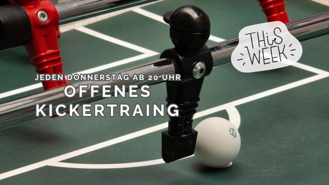 Offenes Kickertraining beim Roter Stern Bremen e.V.